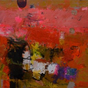 "Nr. 5 - aus der Serie Composition" -  Öl auf Leinwand, 100x150 cm, 2017 - 5.500 €