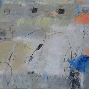 "Nr. 3 - aus der Serie Composition" -  Öl auf Leinwand, 90x120 cm, 2017 - 4.500 €