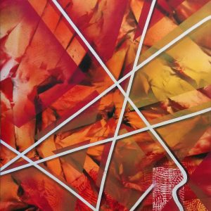 „Red“ - Acryl auf  Leinwand, 2020, 100x70 cm - 3.010 €
