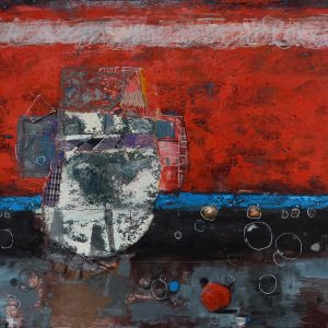 "Am Strand" -  Oil on canvas, 90x120 cm, 2017 - 4.500 €