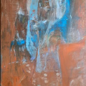 "Ohne Titel" - Acryl auf Leinwand, 100x70 cm, 2023