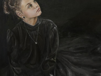 ''Light'' - Year of creation 2023, Oil on canvas, 90x110 cm