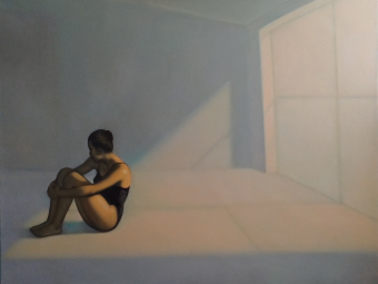 "Dancer" - Oil on Canvas, 71x55 inches, 2025