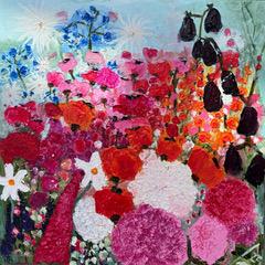 ¨Summer flower Meadow 2¨ - Acrylic on Canvas, 24 x 20 inches/ 60 X 50 cm, 2025