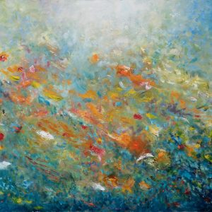 ¨Ghost Fish¨ -  40x30 inches, oil on canvas