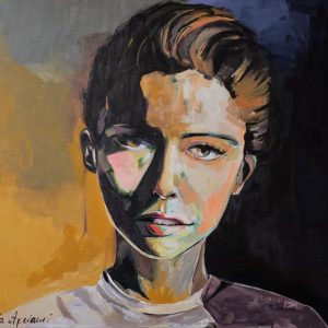 ¨The Hope¨ - Acrylic on Canvas, 31X39 inches, 2021