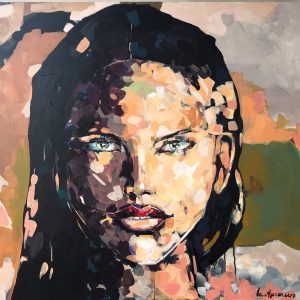 ¨The light¨ - Acrylic on Canvas, 31x39 inches, 2021
