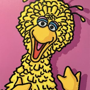 Big Bird, 2025  Acrylic on Canvas  30 x 40 in.