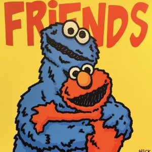 Friends, 2025  Acrylic on Canvas  48 X 48 in.