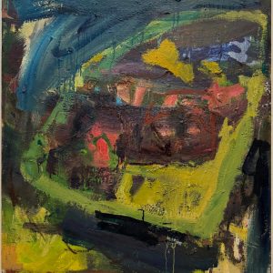That	Which is Newly Seen, 2024, oil on linen,	 51 1/2 x 40 ½ inches