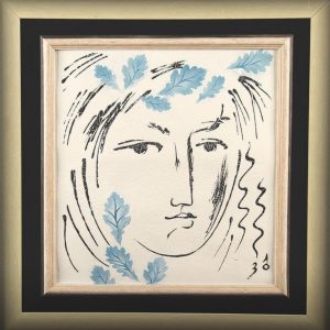 Still Life, 2013, Enamel on copper, 28 1/2 x 29 inches