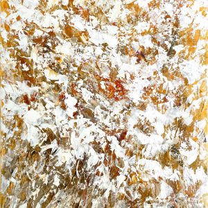 "Morning Frost" - acrylic on canvas, 90X60 cm, 2024