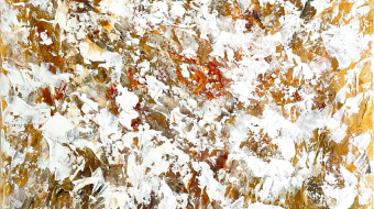 "Morning Frost" - acrylic on canvas, 90X60 cm, 2024