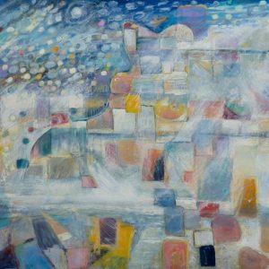 "Kymopoleia" - Oil on Linen , 61X94 inches, 2022