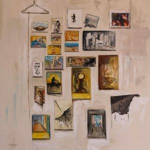 “MEMORIES” - Oil on canvas, 100 × 80 cm/39x31 inches, 2019