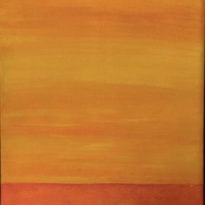 “Orange Crush Jenna” - Acrylic on canvas, 40 x 30 inches, 2026