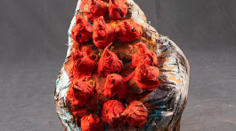 “Rose” - Mixed media, 27 x 15 x 8 inches, 2025