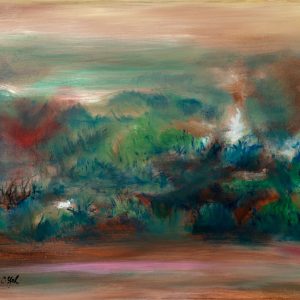 “Landscape 3”- Oil on Canvas, 46x61 cm, 2016