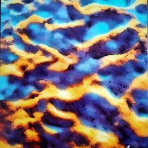 „The swarm “– Acrylic on Canvas, 60x40 cm/ 24x16 inches, 2025